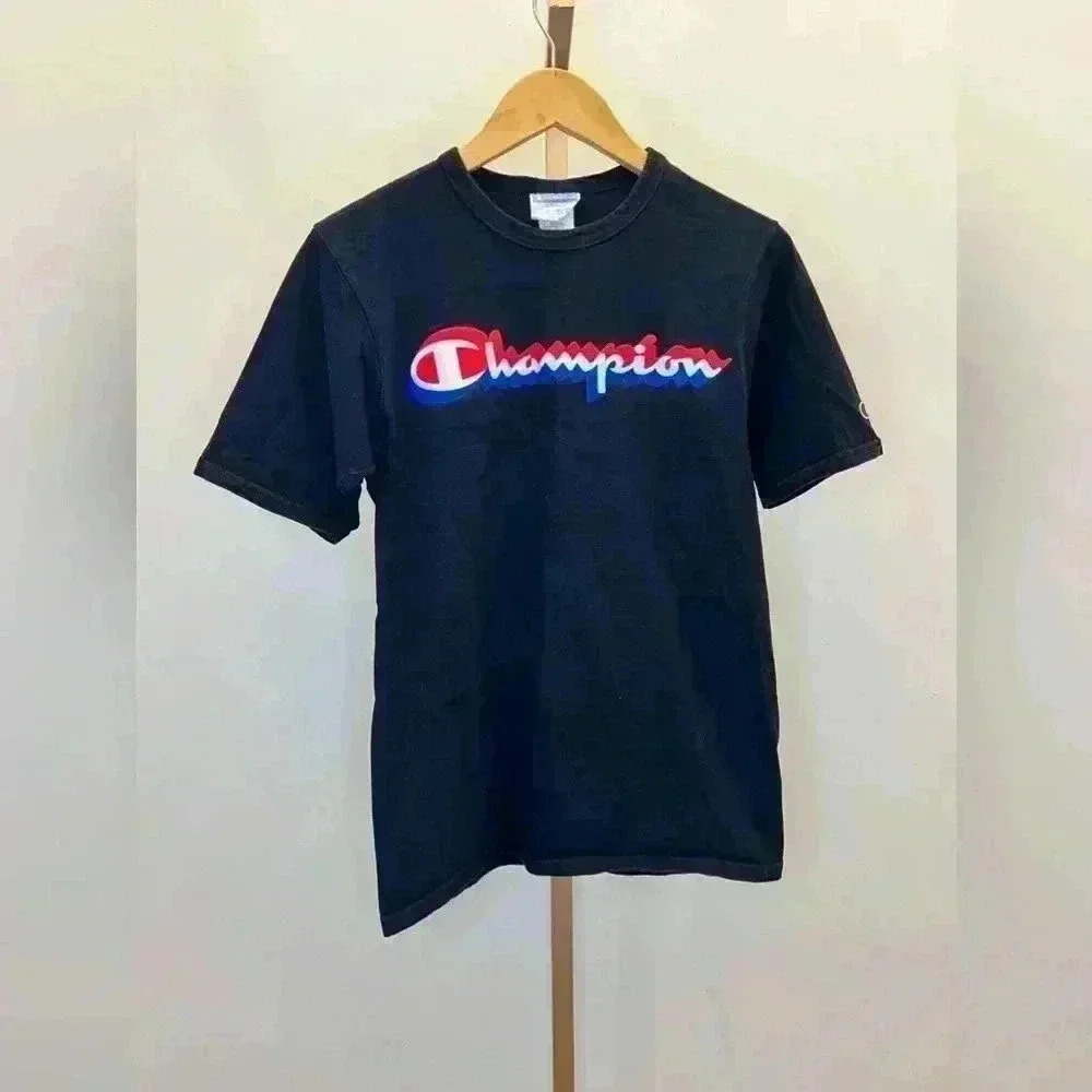 Men’s VINTAGE 90’s Champion Black Tee